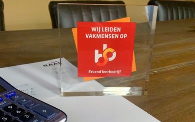 RAAD erkend als leerbedrijf